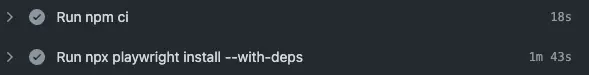 Build time without caching